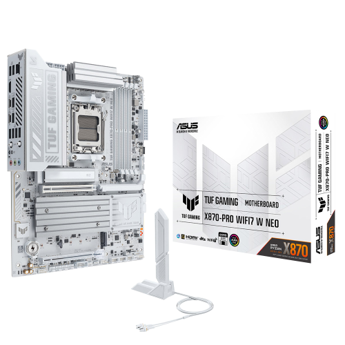 ASUS TUF GAMING B850-PRO WIFI7 W NEO, 4xDDR5, 3x M.2, HDMI, DP, Type-C, Wi-Fi 7, Bluetooth v5.4, AM5 Soket GAMING Anakart