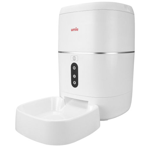 UMIE UM-PF2021A, 6Litre Kapasiteli,  WiFi, Bluetooth, Sesli Mesaj, Tuya Destekli, Otomatik Yem Kabı
