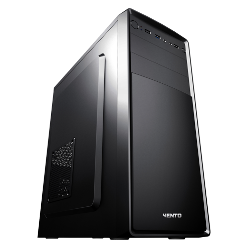 VENTO VS121S Mid Tower, 650W 80+ Siyah, ATX Kurumsal KASA