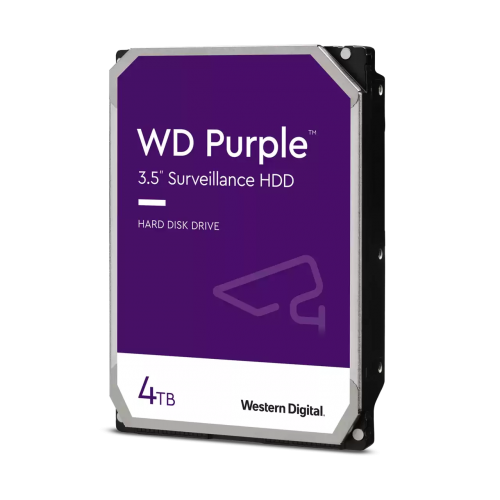 WD PURPLE, WD42PURZ, 3.5&quot;, 4TB, 256Mb, 5400 Rpm, 7/24 Güvenlik, HDD