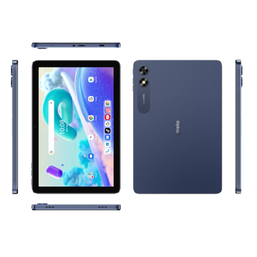 WELIO WPad Aura  10,1" Ekran, 4Gb Ram, 64Gb Hafıza, Wifi, Midnight Blue, Android Tablet (KVK Garantili)