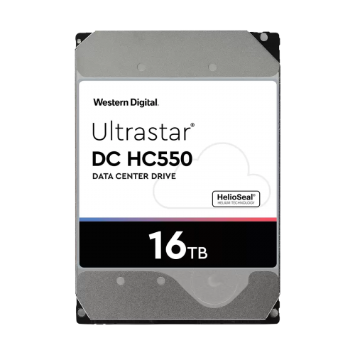 WD ULTRASTAR, WUH721816ALE6L4, 3.5&quot;, 16TB, 512Mb, 7200 Rpm, 7/24 Enterprise, DATA CENTER-GÜVENLİK-NAS-SERVER, HDD (DC HC550) (0F38462)