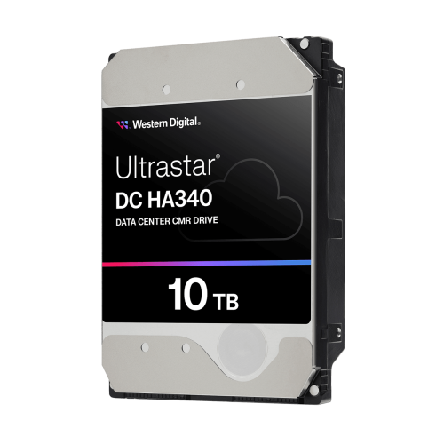 WD ULTRASTAR, WUS721210ALE6L4, 3.5", 10TB, 512Mb, 7200 Rpm, 7/24 Enterprise, DATA CENTER-GÜVENLİK-NAS-SERVER, HDD (DC HA340) (0B47062) (Türkiye Distribütörü Garantili)