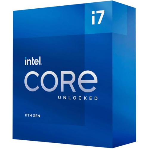 INTEL i7-11700K 8 Core, 3.60Ghz, 16Mb, 125W, LGA1200, 11.Nesil, BOX, (Grafik Kart VAR, Fan YOK)