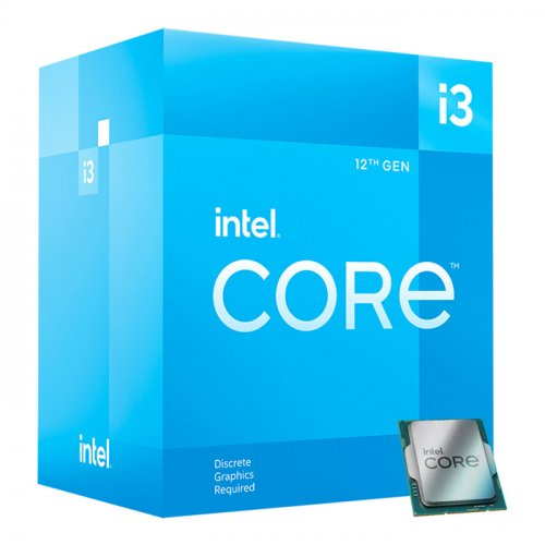 INTEL i3-12100F 4 Core, 3.30Ghz, 12Mb, 89W,  LGA1700,12.Nesil, BOX, (Grafik Kart YOK, Fan VAR)