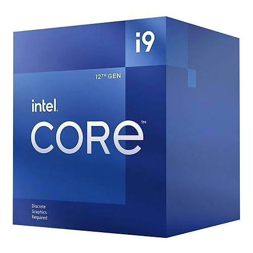 INTEL i9-12900F 16 Core, 3.8Ghz, 30Mb, 65W, LGA1700, 12.Nesil, BOX, (Grafik Kart YOK, Fan VAR)