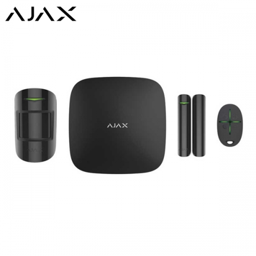 AJAX HubKit Plus / StarterKit Plus, Gelişmiş, Kablosuz, Alarm Kiti, SİYAH