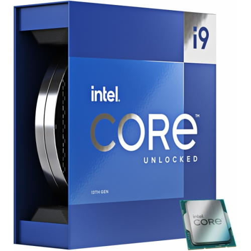 INTEL i9-13900F 24 Core, 2.0Ghz, 36Mb, 65W, LGA1700, 13.Nesil, BOX, (Grafik Kart YOK, Fan VAR)