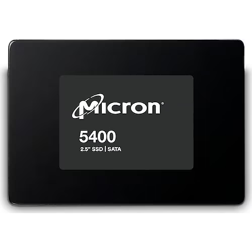MICRON 5400 Pro, MTFDDAK960TGA-1BC1ZABYYR, 960GB,  540/520, SERVER ve NAS için Enterprise, 2,5&quot; SATA, SSD