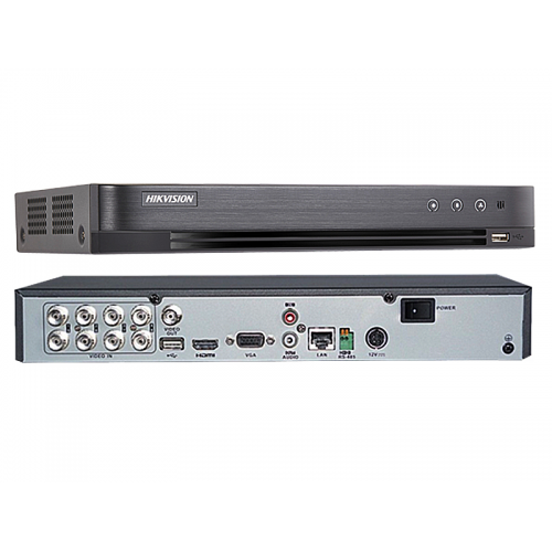 HIKVISION DS-7208HQHI-K1 4Mpix H265+ 8Kanal Video, 1 HDD, 4Mpix Lite, 5in1 DVR