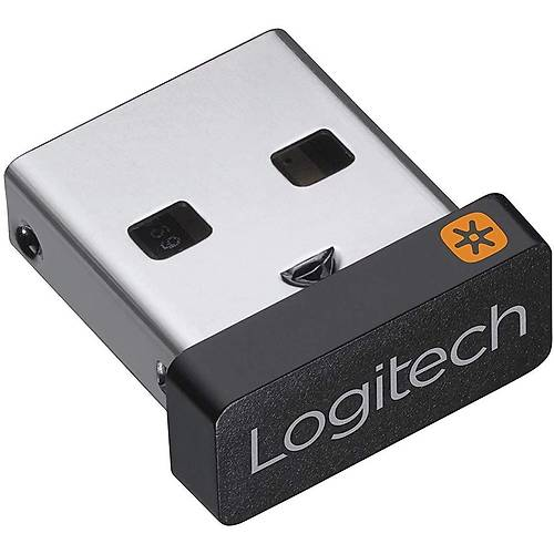 LOGITECH USB UNIFYING RECEIVER, 910-005931, USB Kablosuz Alıcı, 6 Cihaz için Tek Alıcı