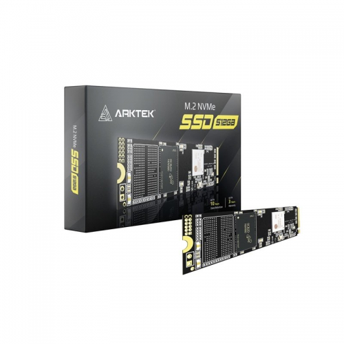ARKTEK AK-M2-512GP, 512GB, 2000/1600, NVME PCIe M.2, SSD
