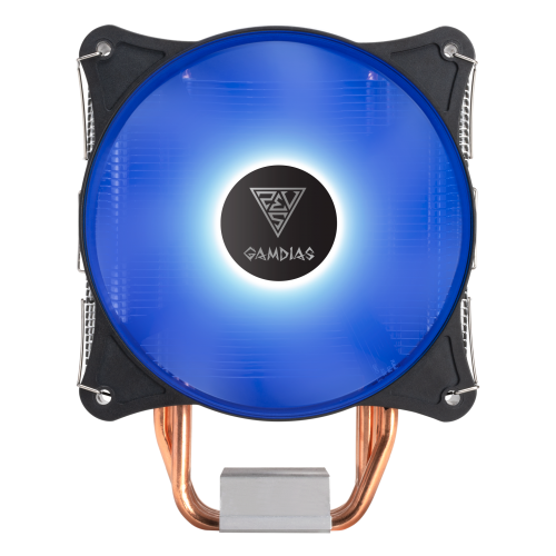 GAMDIAS BOREAS E1-410, BLUE Lights, 120mm CPU  Kule Tipi Hava Soğutma (AMD ve INTEL Tüm işlemciler ile uyumlu)