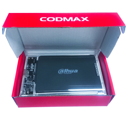 DAHUA CODMAX, 512GB, Taşınabilir, External, SATA SSD, USB 3.0, Tak Kullan, 2.5&quot;