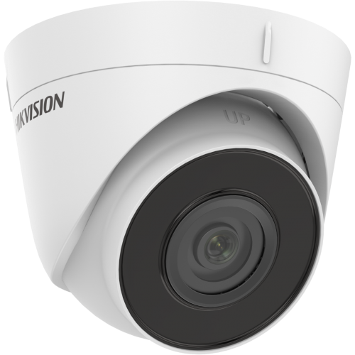 HIKVISION DS-2CD1343G0-IUF 4Mpix, 2,8mm Lens, H265+, 30Mt Gece Görüşü, PoE, Mikrofonlu Dome IP Kamera