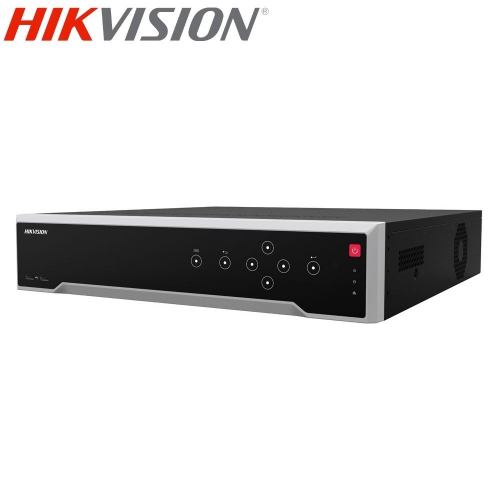 HIKVISION DS-7764NI-M4, 64Kanal, 32Mpix, H265+, 4 HDD Desteği, 4320P Kayıt, 400Mbps Bant Genişliği, Metal Kasa, 2 Port GigaBit Lan, NVR