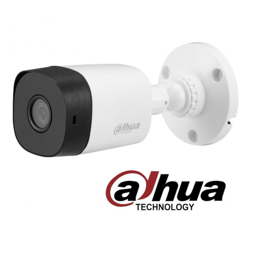 DAHUA HAC-B1A21P-A 2Mpix 20 Mt Gece Gör. 3,6mm Lens, Dahili Mikrofon,  Bullet Kamera