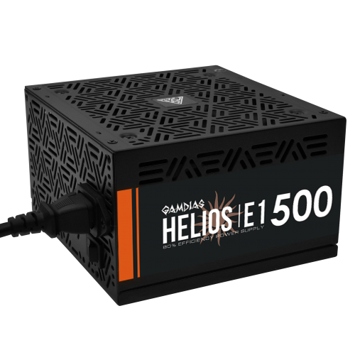 GAMDIAS HELIOS E1-500, 500W, GAMING PSU (BOX)