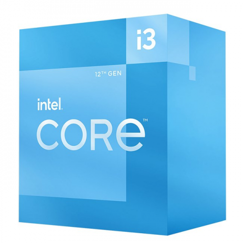 INTEL i3-12100 4 Core, 3.30Ghz, 12Mb, 89W,  LGA1700,12.Nesil, BOX, (Grafik Kart VAR, Fan VAR)