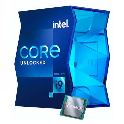 INTEL i9-11900K 8 Core, 3.50Ghz, 16Mb, 125W, LGA1200, 11.Nesil, BOX, (Grafik Kart VAR, Fan YOK)