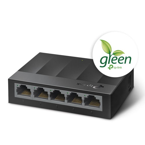 TP-LINK OMADA LS1005G, Green Tech, 5Port, GigaBit, Yönetilemez, Masaüstü Switch