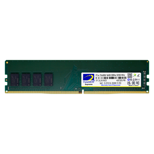 TwinMOS MDD416GB3200D, 16GB, DDR4, 3200MHz, 1.2V Desktop Ram