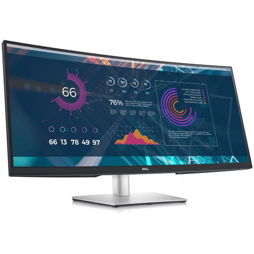 DELL P3421WM, 34&quot; 5ms, 60Hz, 2K Quad HD, HDMI, DP, USB, Type-C, Curved, Yükseltme, IPS LED MONİTÖR