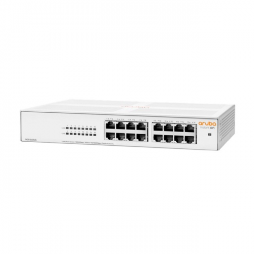 HP Aruba Instant On R8R47A 1430-16G, 16Port, GigaBit, Yönetilemez, Masaüstü Switch