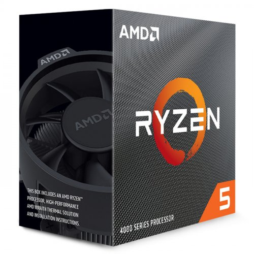 AMD RYZEN 5 4500 6 Core, 3,60-4,1GHz, 11Mb Cache, 65W, AM4 Soket, BOX(Grafik Kart YOK, Fan VAR)