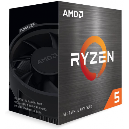 AMD RYZEN 5 5600 6 Core, 3,50-4.40GHz,  35Mb Cache, 65W, Wraith Stealth FAN, AM4 Soket, BOX (Kutulu) (Grafik Kart YOK, Fan VAR)