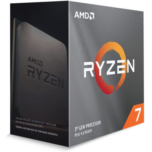 AMD RYZEN 7 5700X 8 Core, 3,40-4.60GHz,  36Mb Cache, 65W, AM4 Soket, BOX (Kutulu) (Grafik Kart YOK, Fan YOK)