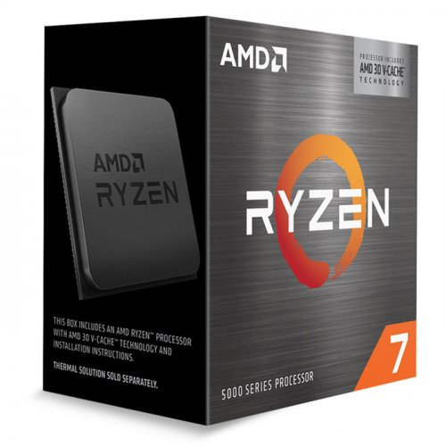 AMD RYZEN 7 5800X3D 8 Core, 3,40-4.50GHz, 100Mb Cache, 105W, AM4 Soket, BOX (Kutulu) (Grafik Kart YOK, Fan YOK)