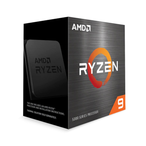 AMD RYZEN 9 5900X 12 Core, 3,70-4.80GHz,  70Mb Cache, 105W, AM4 Soket, BOX (Kutulu) (Grafik Kart YOK, Fan YOK)