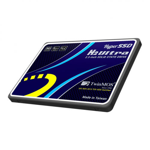 TwinMOS TM256GH2UG, 256GB, 2.5&quot; SATA3, SSD, 580-550Mb/s, 3DNAND, Black
