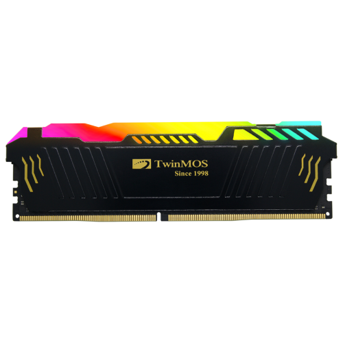 TwinMOS TMD48GB3200DRGB-C16, 8GB, DDR4, 3200MHz, 1.2V, Concord, RGB Desktop Ram (Soğutuculu)
