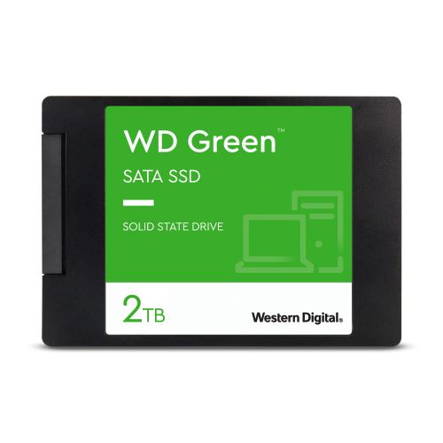 WD Green, WDS200T2G0A,2TB, 545/465, 3D NAND, 2,5&quot; SATA, SSD