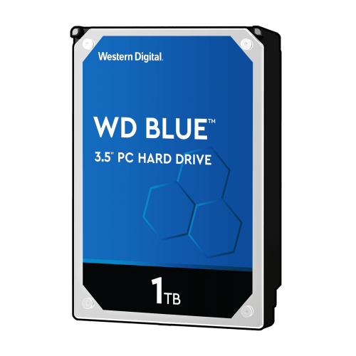 WD BLUE, WD10EZEX, 3.5&quot;, 1TB, 64Mb, 7200Rpm, Desktop, HDD